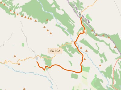 GR-116. Etapa 05B. Alía-Puerto de San Vicente