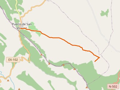GR-116. Etapa 06. Puerto de San Vicente-Estación de Santa Quiteria