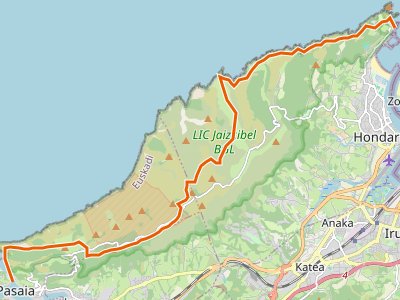 GR-121. Etapa 01. Hondarribia-Pasai Donibane