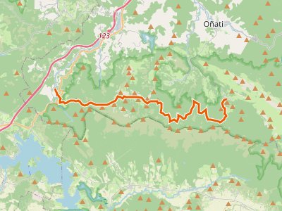 GR-121. Etapa 10. Leintz Gaztaga-Arantzazu