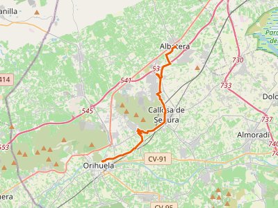 GR-125. Etapa 01. Orihuela Albatera