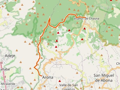 GR-131. Etapa 14. Vilaflor-Arona (Tenerife)