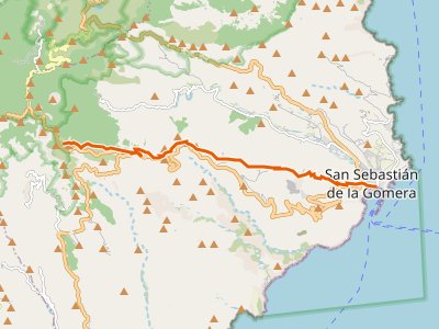 GR-131. Etapa 15. San Sebastián de Lla Gomera-Degollada de Peraza (La Gomera)