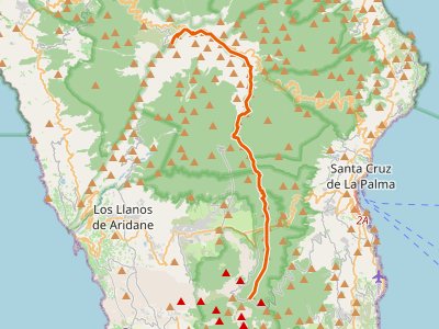 GR-131. Etapa 19. Roque de los Muchachos-Refugio del Pilar (La Palma)
