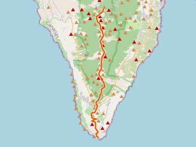 GR-131. Etapa 20. Refugio del Pilar-Fuencaliente (La Palma)