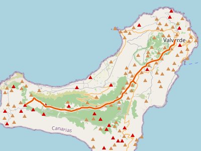 GR-131. Etapa 23. Valverde-Ermita de la Virgen de los Reyes (El Hierro)
