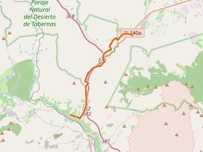 GR-140. Etapa 06. Gádor-Tabernas