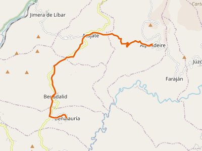 GR-141. Etapa 05. Benalauría-Alpandeire
