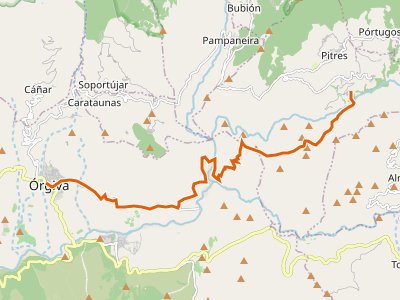 GR-142. Etapa 02. Órgiva-Mecina Fondales