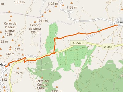 GR-142. Etapa 09. Alcolea-Laujar de Andarax