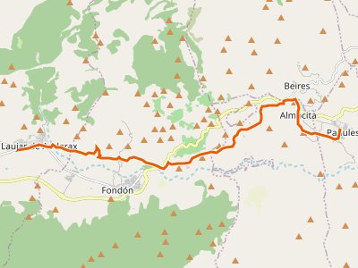 GR-142. Etapa 10. Laujar de Andarax-Padules