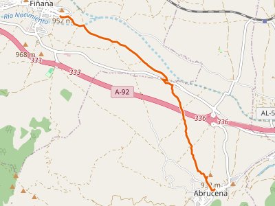 GR-142. Etapa 13. Abrucena-Fiñana