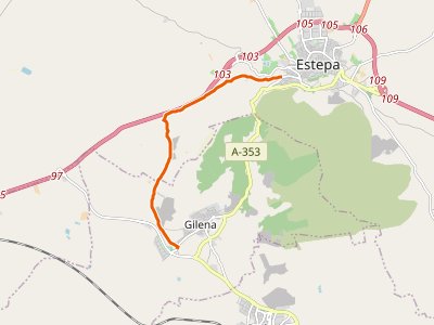 GR-149. Etapa 02. Estepa-Gilena