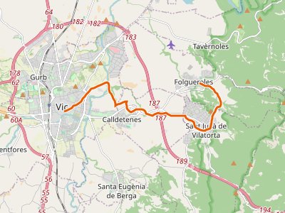 GR-151. Etapa 06. Vic-Folgueroles