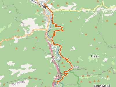 GR-151. Etapa 14. La Farga de Bebié-Ripoll