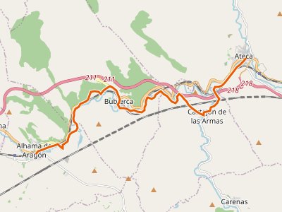 GR-160. Etapa 27. Alhama de Aragón-Ateca