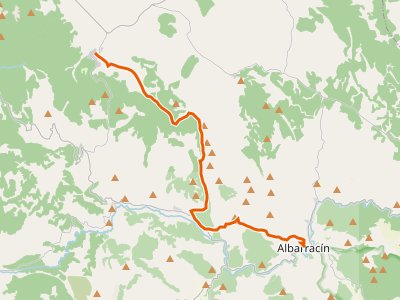GR-160. Etapa 39. Bronchales-Albarracín