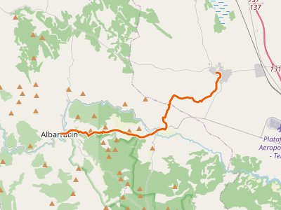 GR-160. Etapa 40. Albarracín-Cella