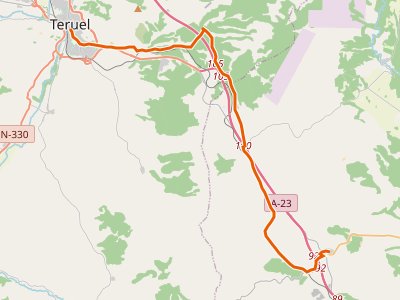 GR-160. Etapa 42. Teruel-La Puebla de Valverde