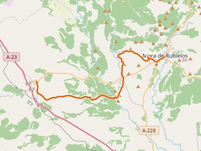 GR-160. Etapa 43. La Puebla de Valverde-Mora de Rubielos