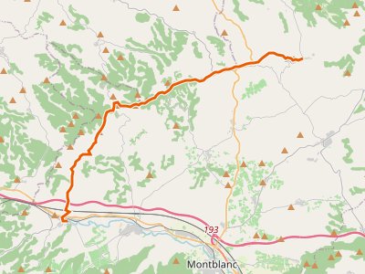 GR-171. Etapa 05. Coll de Forès-Vimbodí