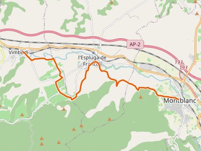 GR-171. Etapa 06. Vimbodí-Montblanc
