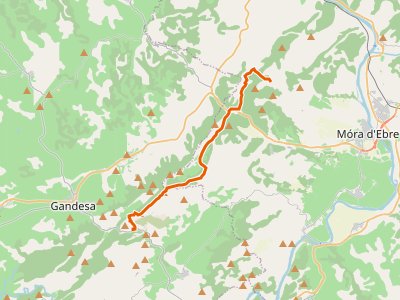GR-171. Etapa 12. Ermitas de Sant Jeroni y Santa Madrona-Carretera C-43