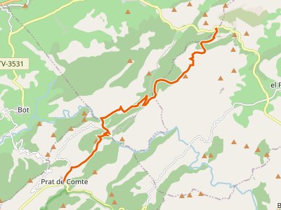 GR-171. Etapa 13. Carretera C-43-Prat de Comte