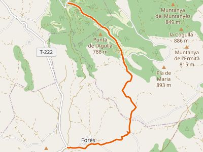 GR-171.1. Etapa 01. El Fonoll-Coll de Forès