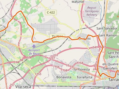 GR-172. Etapa 02. Reus-Tarragona