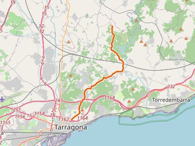 GR-172. Etapa 03. Tarragona-Renau