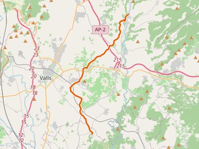 GR-172. Etapa 04. Renau-Monasterio de Santes Creus