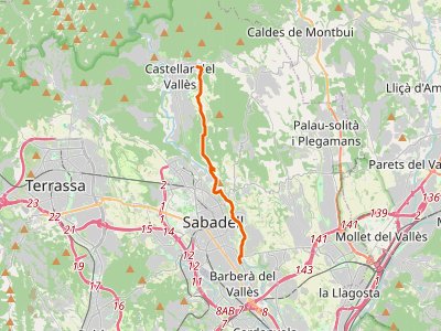 GR-173. Etapa 01. Castellar del Vallès-Santa Marda de Barberà