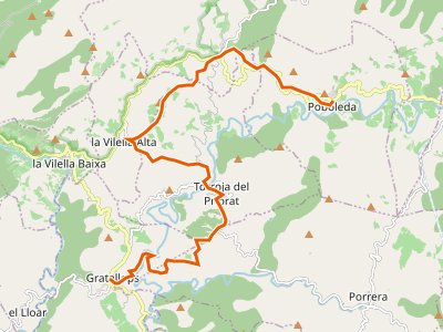 GR-174. Etapa 03. Gratallops-Poboleda
