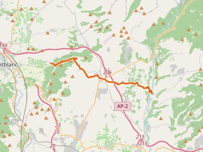 GR-175. Etapa 04. Monasterio de Santes Creus-Prenafeta