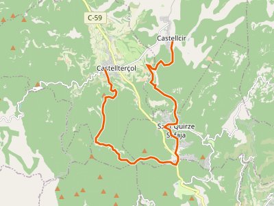 GR-177. Etapa 04. Castellterçol-Castellcir