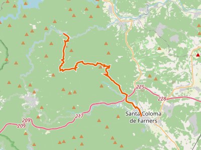 GR-178. Etapa 01. Santa Coloma de Farners-Osor