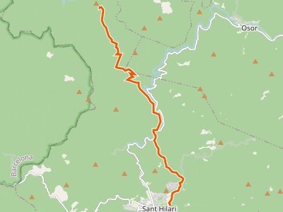 GR-178.2. Etapa 01. Sant Hilari Sacalm-Coll de Serrallonga