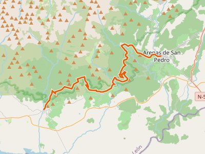 GR-180. Etapa 02. Candeleda-Arenas de San Pedro