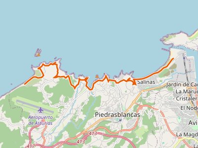 GR-204. Etapa 13. San Juan de Nieva-Playa de Bayas