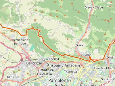 GR-220. Etapa 06. Oteiza/Oteitza-Merendero de Zubialdea