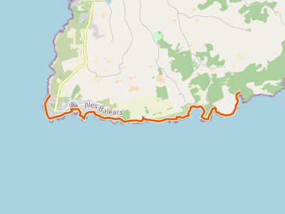 GR-223. Etapa 12. Cap d'Artrutx-Cala en Turqueta