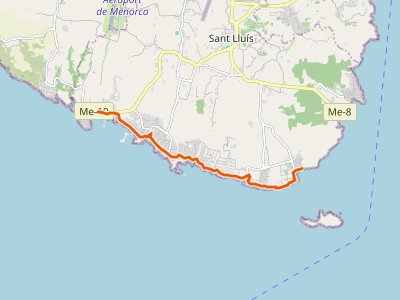 GR-223. Etapa 18. Cap d'en Font-Punta Prima