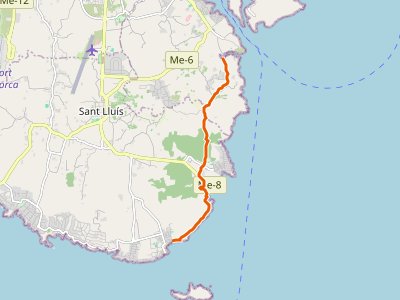 GR-223. Etapa 19. Punta Prima-Cala de Sant Esteve