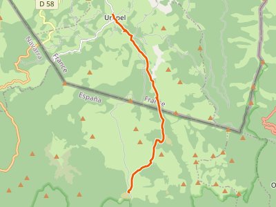 GR-225. Etapa 04. Sorogain-Urepel (Francia)