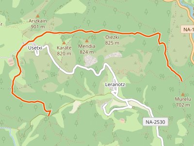 GR-225.1. Etapa 01. Leranotz-Usetxi