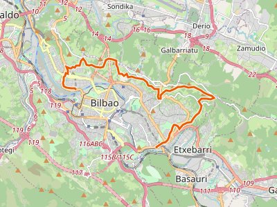 GR-228. Etapa 01. Deusto-Bolueta