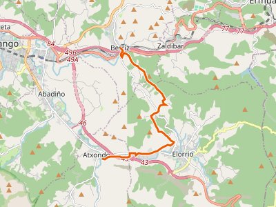 GR-229. Etapa 02. Apatamonasterio (Atxondo)-Berriz