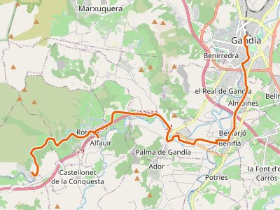 GR-236. Etapa 01. Gandía-Almiserà