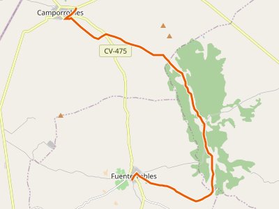 GR-238. Etapa 02. Fuenterrobles-Camporrobles